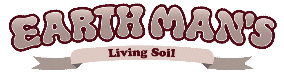 EarthMan’s Living Soil original redesigned wordmark