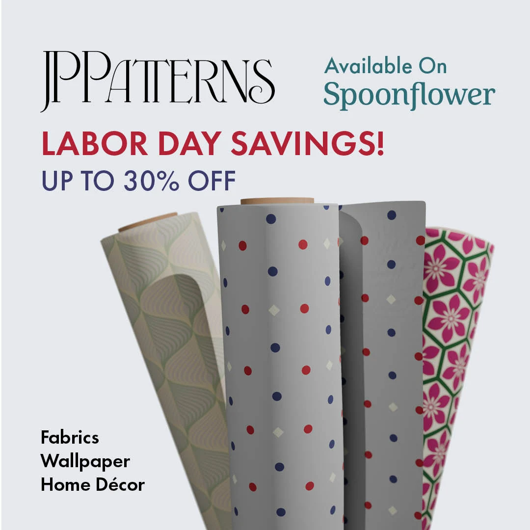 Archived JP Patterns fabric-roll promotion